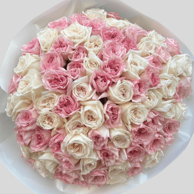 Mixed O’Hara Roses Bouquet Goshen Flower