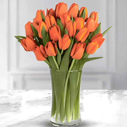 Orange Tulip Bouquet Goshen Flower