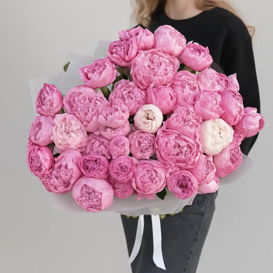 Sarah Bernhardt Peony Bouquet Goshen Flower