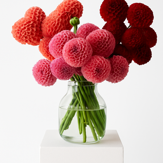 Dahlia Flower arrangement Goshen Flower