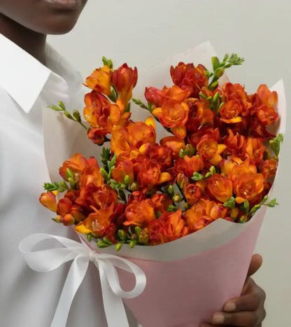 Freesia Mandarine Bouquet