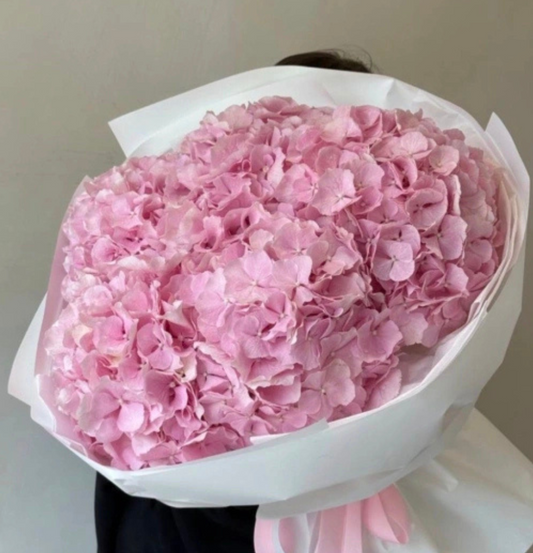 Pink Hydrangea Bouquet Goshen Flower